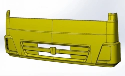 Trim panel with fairings 6520-8401010