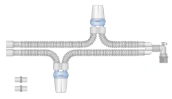 Respiratory devices for joint use with anaesthetic and resuscitation equipment, version: p