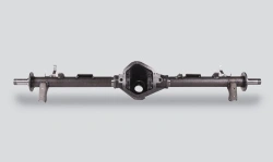 Rear axle crankcase with half axle housings (for Uaz patriot, pickup, cargo, with abs, without stabiliser, dymos rc, track 1600