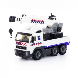 "Volvo", Police Crane Truck (NL) (in net), Item No. 77318.