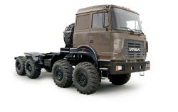 Chassis Ural 532362-1122-70 (Possible equipment: gearboxes YaMZ-1909, ZF 9S1310; clutches YaMZ-182, and their configurations, ZF