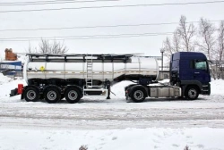 Semi-trailer tank-trailer PPTSKh-968810-23 for chemical transport