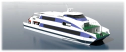 Passenger catamaran of project 23291