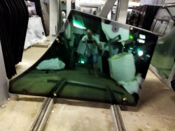 Safety glass tempered 310-54.03.053A left side window