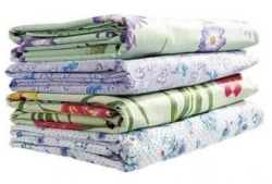 Bed linen for adults 1,5 bedroom set of cotton fabrics of linen group. Model No. CPB-001