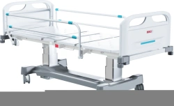MEGI Swift 1 Functional medical bed with column type electric actuators, plastic backrests,