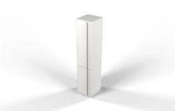 Tall filing cabinet with solid doors R2