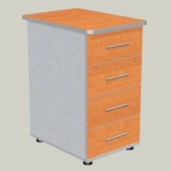 Four-drawer sideboard, model TG-4