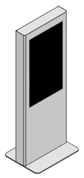 Interactive information terminal/stand "Davis" (DAVIS)