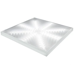 LED ceiling luminaire ARMSTRONG CENTER-01.211.035.4120 with SNOWFLAKE light pattern