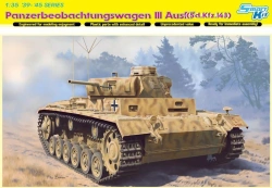 Assembled Model Pz. Boeb.Wg.III Ausf. F Tank