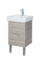 Pedestal cabinet under sink Aquaton Sylva 50 fjord oak 1A211701SIW601.A211.7.01S.IW6.0