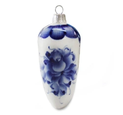Christmas Tree Toy Cone N1 porcelain 45x45x115MM