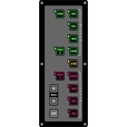 Shipboard machine telegraph MNS-405
