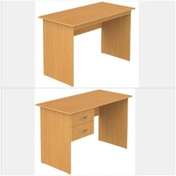Wooden desk for pre-school institutions