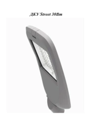 LED luminaire DCS Street 30W