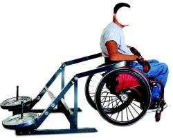 A-150i Down press for wheelchair users (free weight)