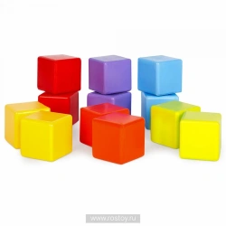 Cubes Children's / 12 pieces