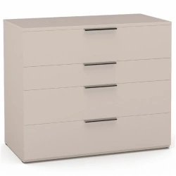 "SOHO" KB3-03.DS, chest of drawers 4 drawers (beige) from the set of modular furniture "SOHO".