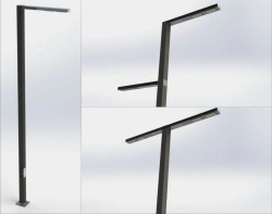 LED outdoor luminaire, model Slot