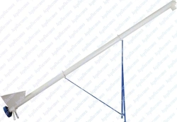 Screw sectional conveyor TSSh-200P (8m) with hopper