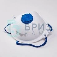 Filtering half-mask for protection against aerosols "Briz-1104-1" FFP1 NR D FP