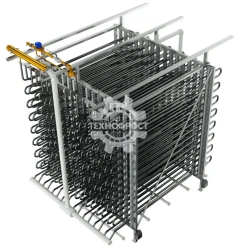 Refrigeration equipment of UV-IS series. Evaporating sections of TechnoFrost trade mark.