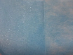 Nonwoven fabric laminated with surface density more than 25 g/m2 but not more than 70 g/m2