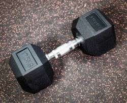 Hexagonal dumbbell 17,5 kg