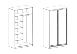 Compartment cupboard