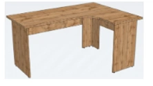 Writing desk, corner, article SPU-070