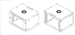 DT Standart TLNR 4-24U wall-mounted telecoms cabinets