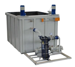 Oil quenching bath, model VZM
