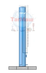 Rozhnovsky water tower VBR 160/24/3020