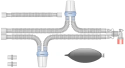 Respiratory devices for joint use with anaesthetic and resuscitation equipment, version: p