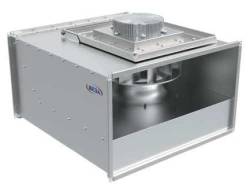 Rectangular radial duct fan with EC motor Canal-EC(-RC)