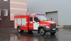 Fire rescue truck (APS) without CMU, type 12N22, modification 37122X, based on GAZ-S41A23, S42A43/chassis GAZ-S41A23, S