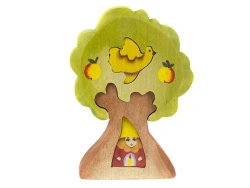 Wooden puzzle "Dwarf in a tree" 08003