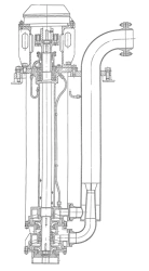 Lubrication system emergency pump NVSA 18/35-100/150