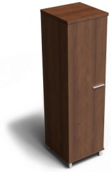 Single-section wardrobe cupboard. Open-space Handle
