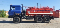ATZ 4671J4-11 fuel tanker on Ural 55571-80 chassis