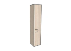 Shelving unit 2-door, high, narrow 406*402*1980 mm ASUZ-5
