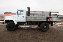 Trucks with diesel engine (flatbed), with tachograph, type 37121, modifications 37121C on the base of GAZ chassis,