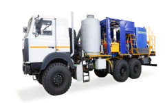 Multifunctional pumping unit CIN35.53 on chassis MAZ-6317F9
