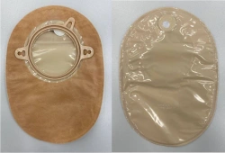 Means of rehabilitation for stoma use: stoma bag undrained, stoma bag drained according to TU 32.50.13-003.