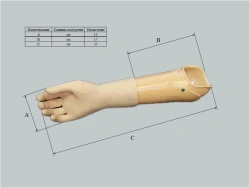 Cosmetic forearm prosthesis