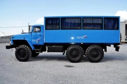 Special bus; Shift bus (VA) UZST brand, type UZST06, modification 5861-36 on chassis Ural 5557-1151-60, 5557-1151-62,
