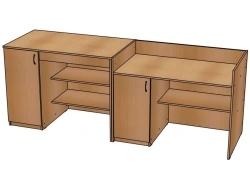 Demonstration table for physics room / C06