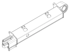 13555021 Left side spar machined
