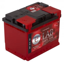 Lead battery for starting piston engines 6ST-55 "ELAB"